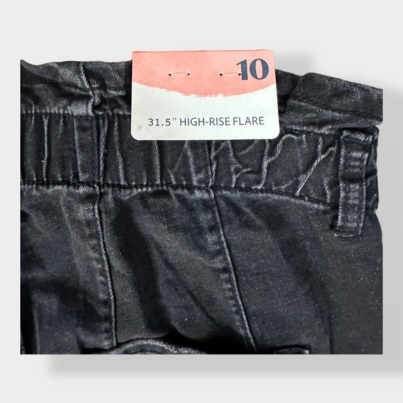 Arula NWT High Rise Flares in‎ Midnight Size 10 - Picture 12 of 13